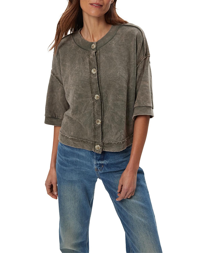 Michael Stars Marlow Wide Sleeve Cardigan Sweater
