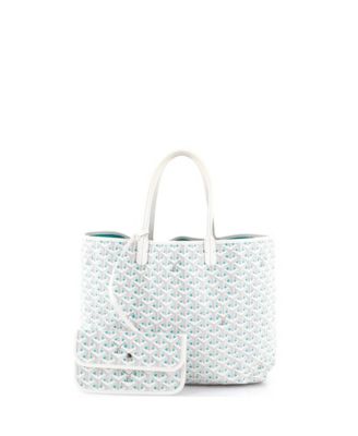  PM Saint Louis Tote Claire Voie Coated Canvas