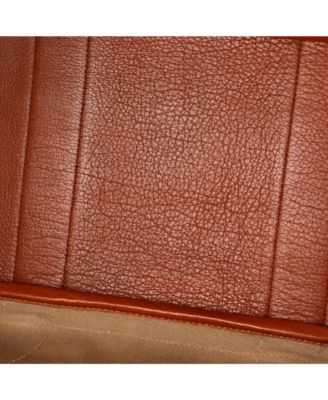 36 Garden Party Tote Toile and Leather