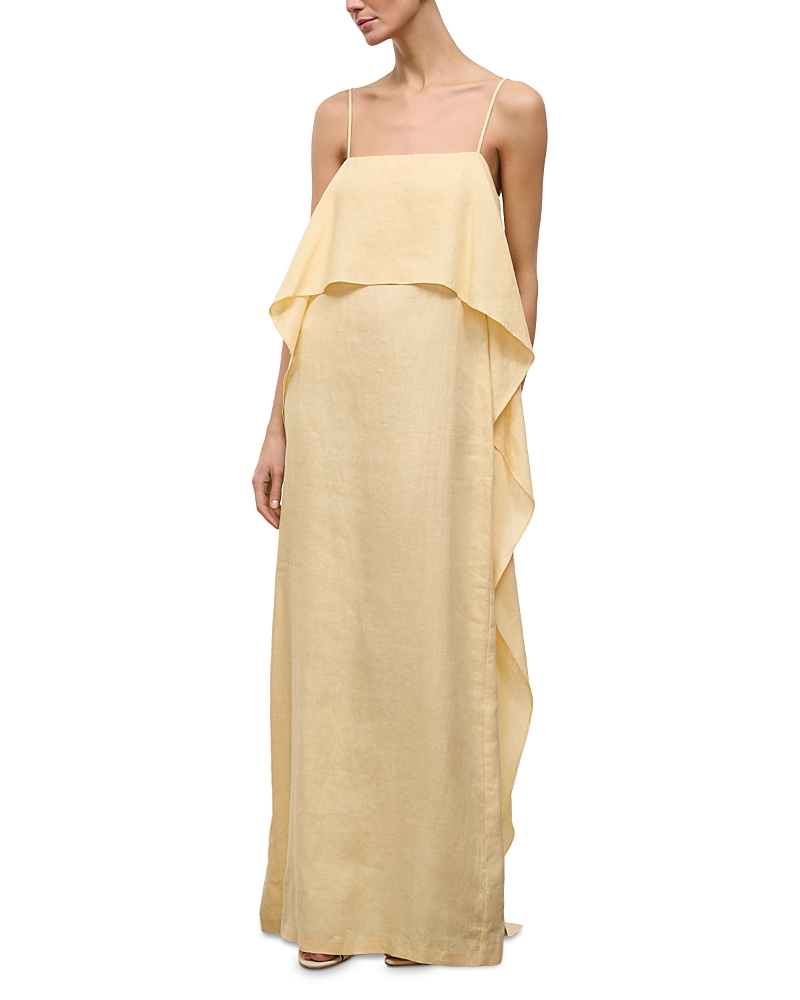 Staud Valencia Linen Dress
