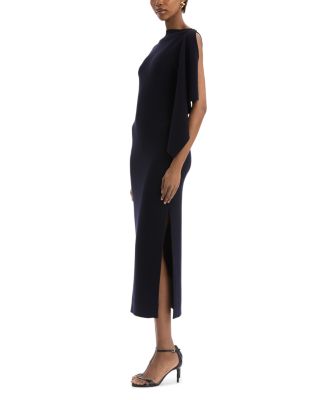 Draped One Side Knit Dress