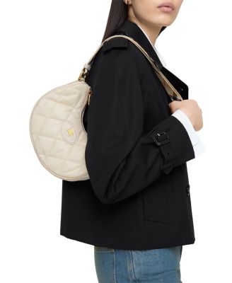 Horseshoe Quilted Crossbody Bag