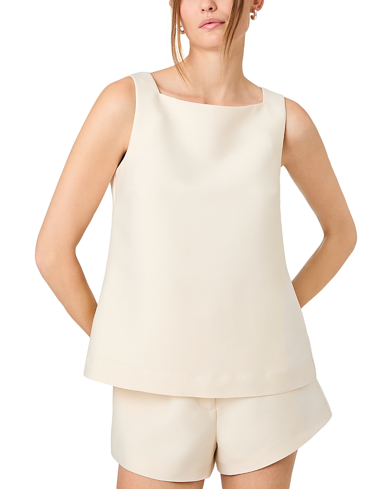 French Connection Struct Taff Sleeveless Aline Top
