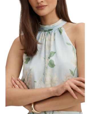  Maisie Halter Tie Up Top