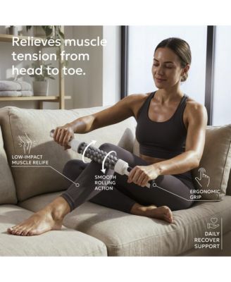 Swift Hands-Free Rolling Percussive Massager for Muscle Recovery, Tension Relief, and Relaxation