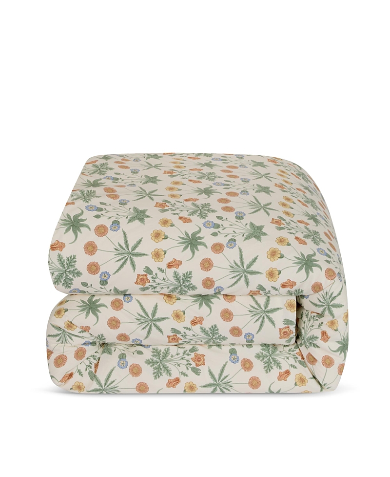 Piglet in Bed Morris & Co Daisy Cotton Duvet Cover, Twin