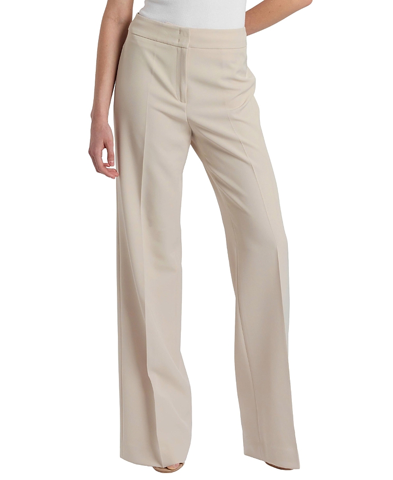 Santorelli Camila Wide Leg Pant in Soft Stretch Crepe