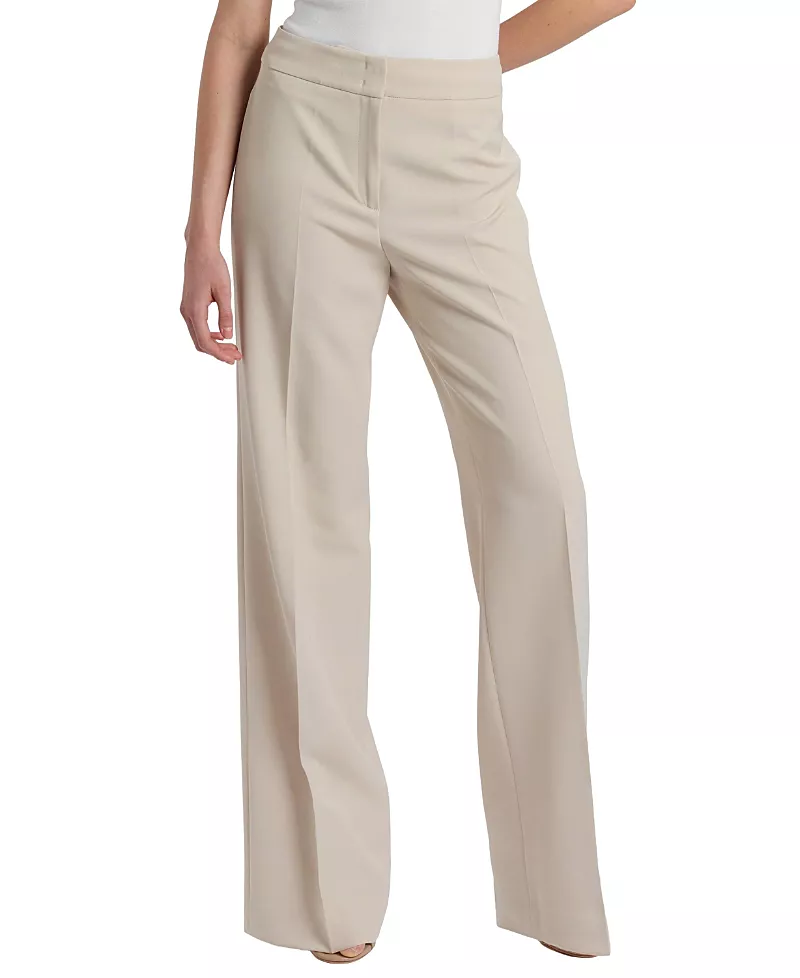 Santorelli Camila Wide Leg Pant in Soft Stretch Crepe