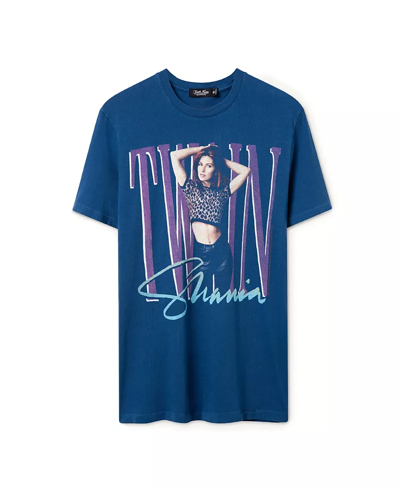 Junk Food Clothing Unisex Shania Twain Vintage Tee