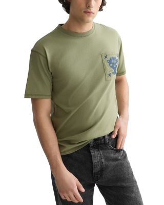 Chest Graphic Pocket T-Shirt