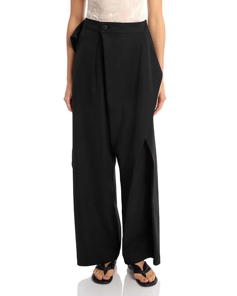 Pleats Please Issey Miyake Fluttering Asymmetrical Pants
