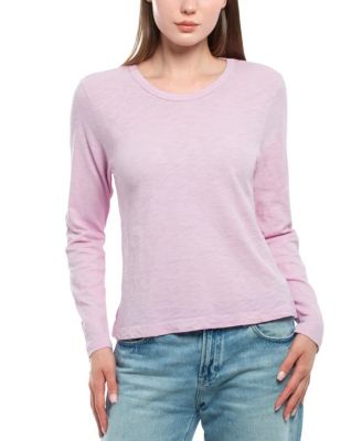 Long Sleeve Baby Fit Shrunken Crew Tee