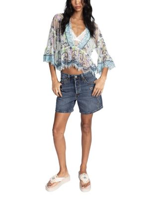  Lady Chatterley's Lace V-Neck Top