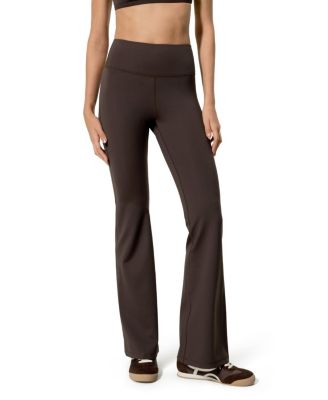 Silk Contour High Rise Flared Drape Flow Leggings