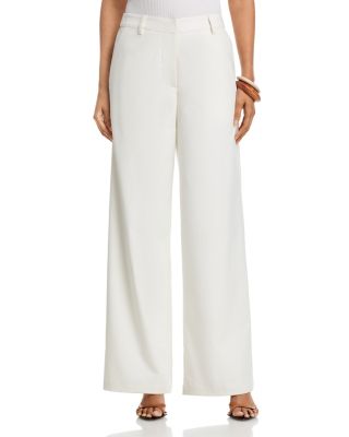 Lightweight Twill Square Neck Top & Relaxed Trousers