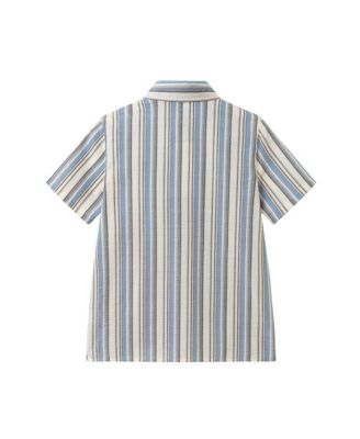 Boys' Short Sleeve Button Down Shirt - Big Kid