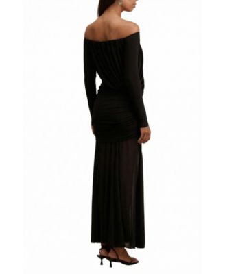  Women's Belinda Bardot Draped Maxi