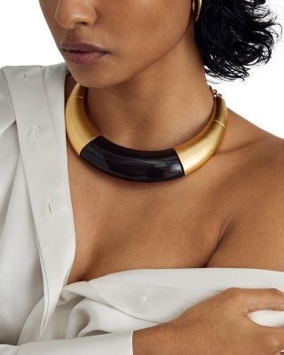 Paige Sculptural Choker Necklace 