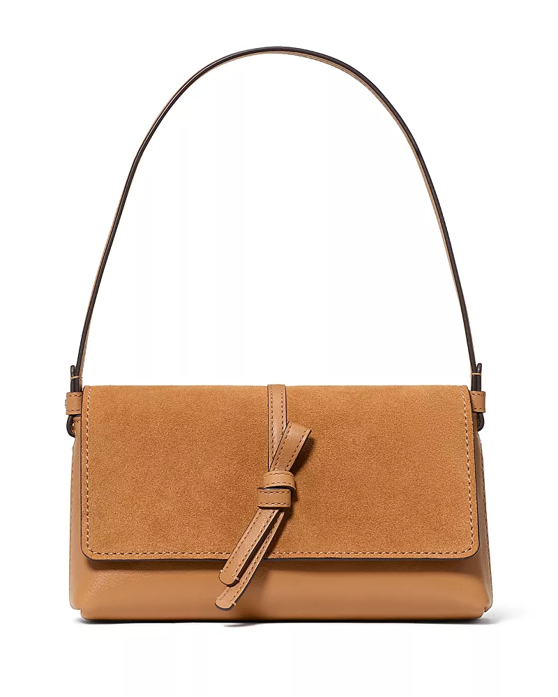 kate spade new york Loop Small Suede Shoulder Bag