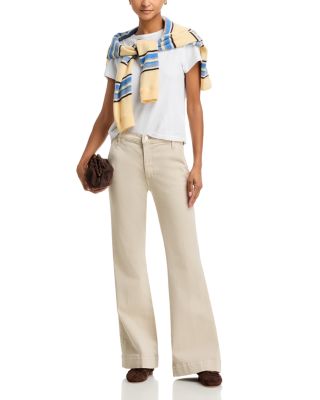 The Molly High Rise Trouser Jeans in Stone