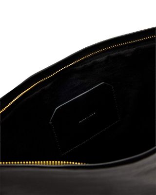 Bettina Large Leather Clutch