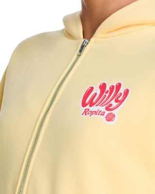 Willy Ropita Shrunken Zip Through Hoodie