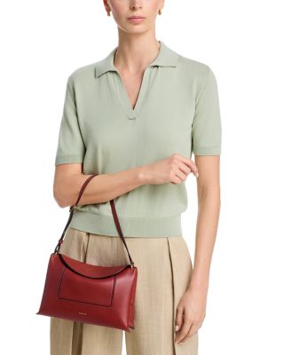 Penelope Slouch Bag in Leather