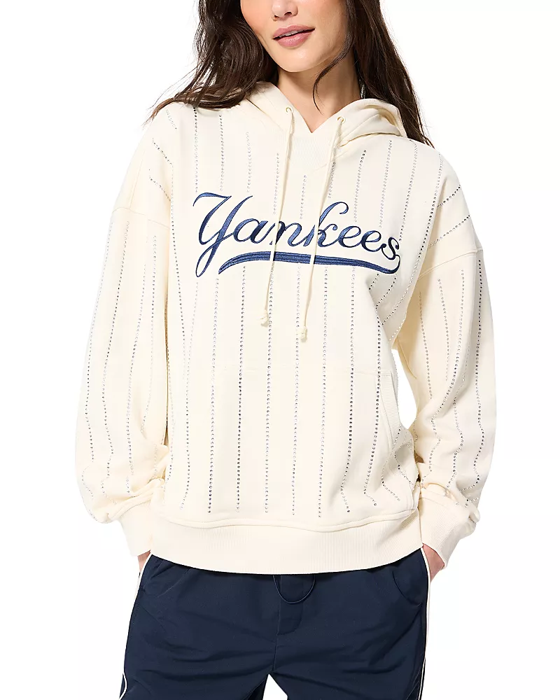 Terez Gems Stripe Hoodie Sweatshirt