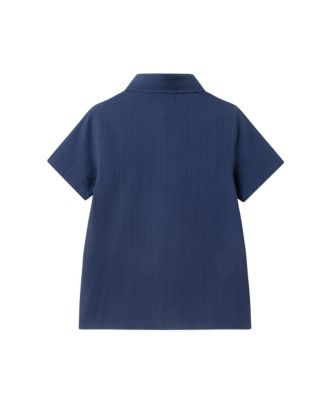 Boys' Basket Weave Buttondown Shirt - Big Kid