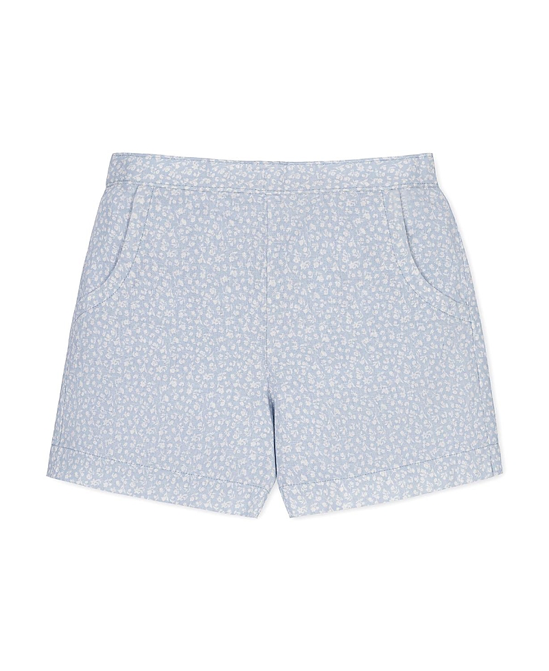Hope & Henry Girls' Linen Pull-On Short - Little Kid, Big Kid