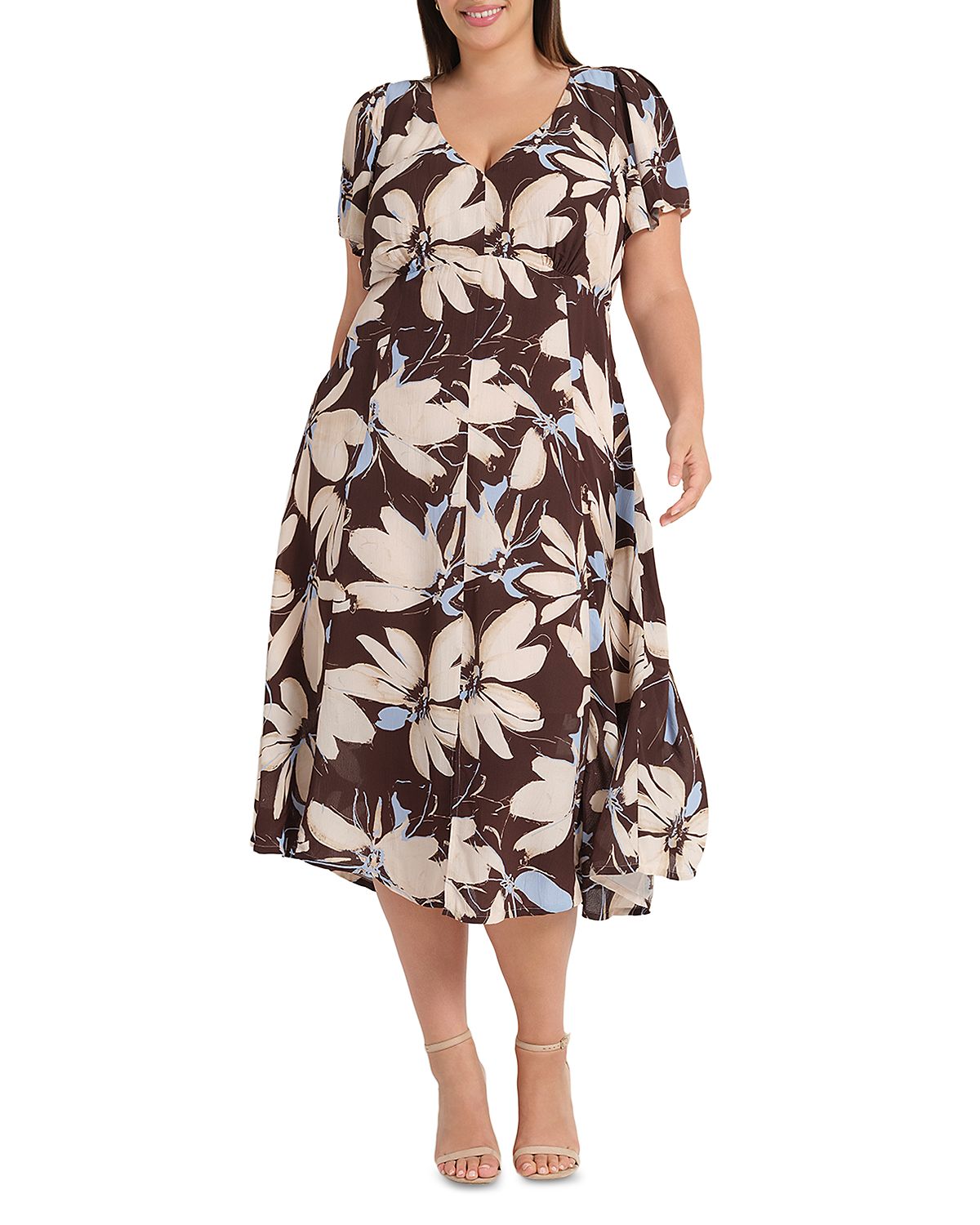 Estelle Plus Caroline Midi Dress