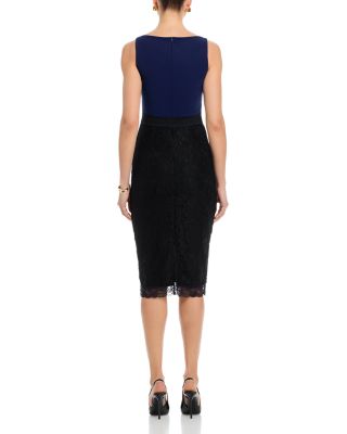 Fluis Lace Hem Dress - thumbnail 4