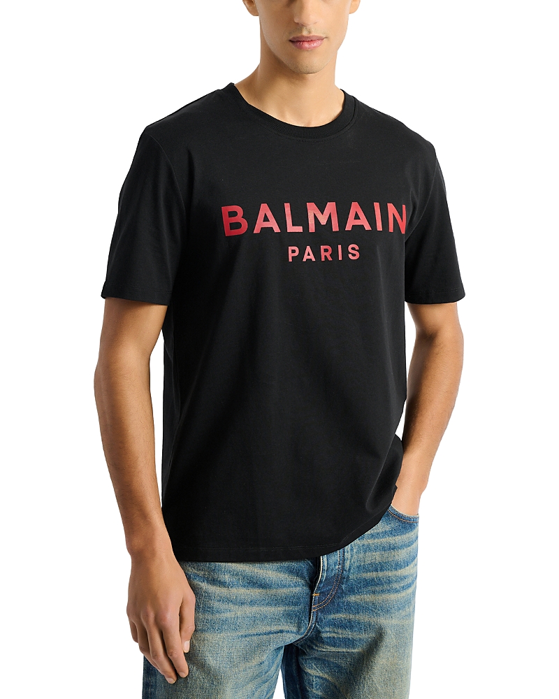 Balmain Paris Crewneck Logo T-Shirt