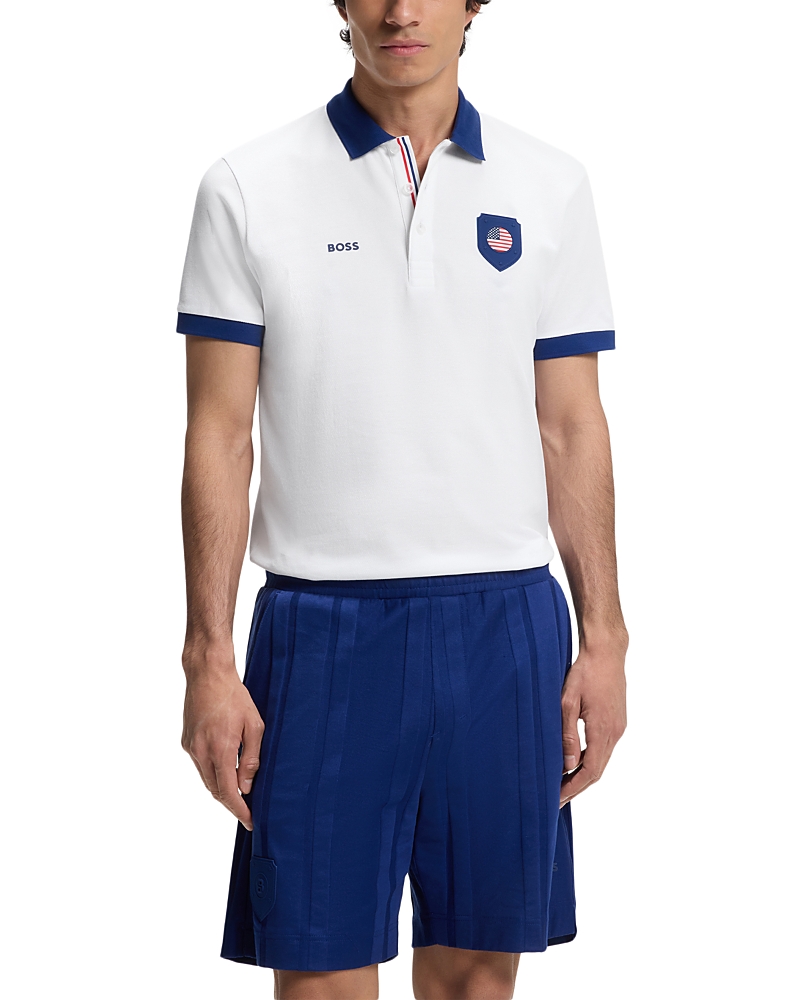 Boss Soccer Country Pack Luxe Polo Shirt in Brazil