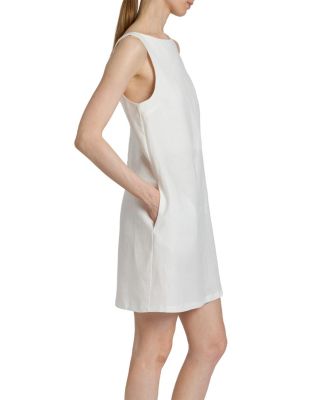 Jaclyn Sleeveless Shift Linen Dress