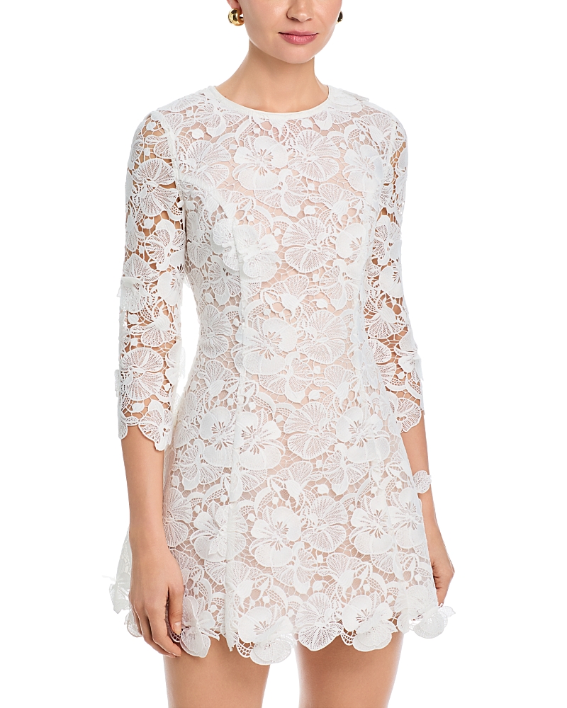 Milly Emmie Lace Mini Dress