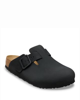 Birkenstock Men's Boston Wire Buckle Clogs in Sandcastle