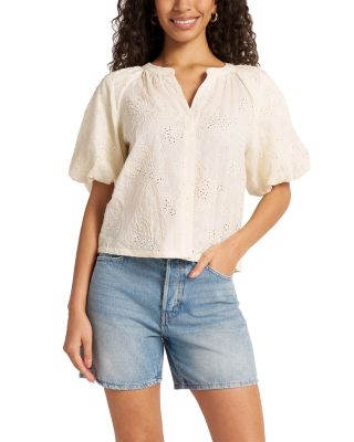 Viola Bubble Sleeve Top