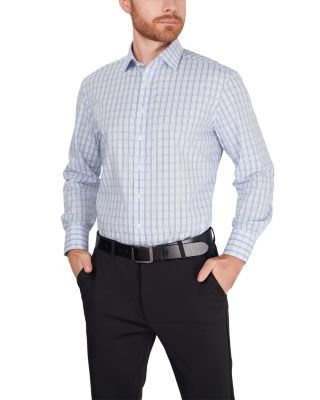 Gradient Check Dress Shirt