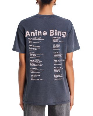 Anine Bing Tees for Women - Bloomingdale's