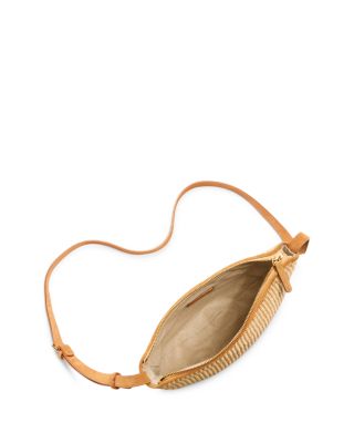 Raffia Moon Sling Bag