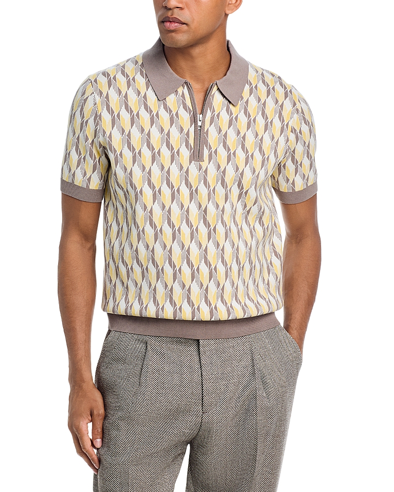 Hugo Seomo Regular Fit Patterned Polo Shirt