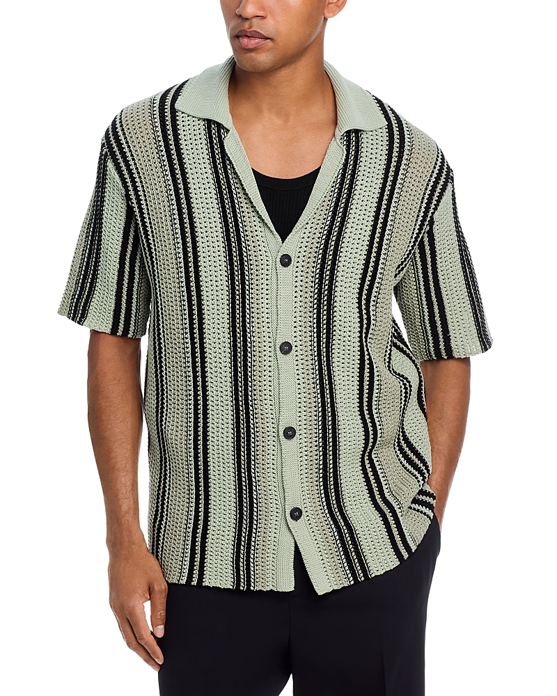 Hugo Seesorn Knit Stripe Shirt