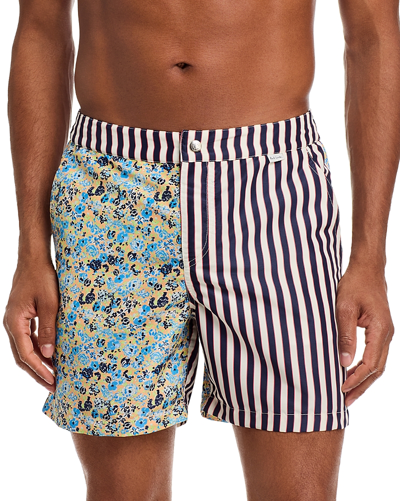 Ps Paul Smith Henry Pool Mixed Pattern 5.25 Swim Shorts