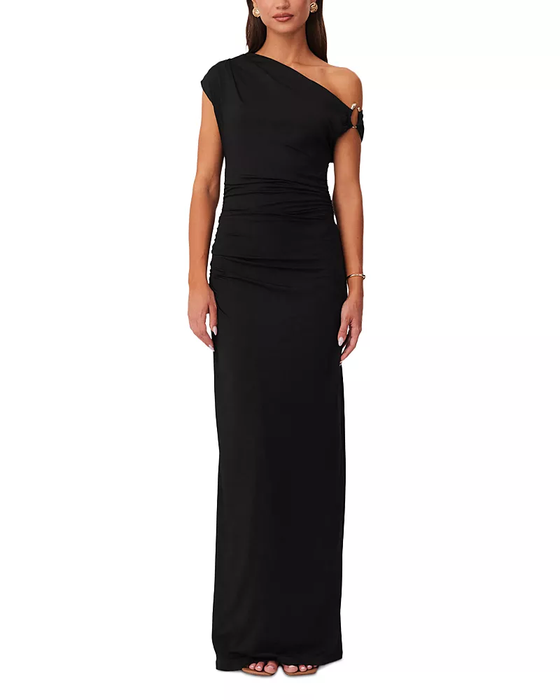 Sndys Amabel Asymmetric Maxi Dress