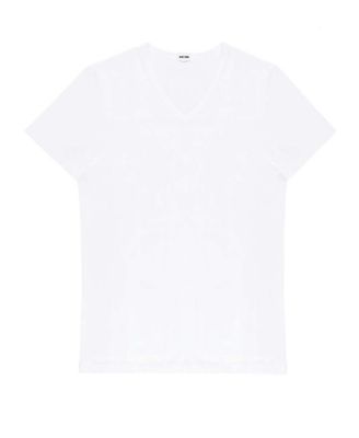  Supreme Cotton V-Neck T-Shirt