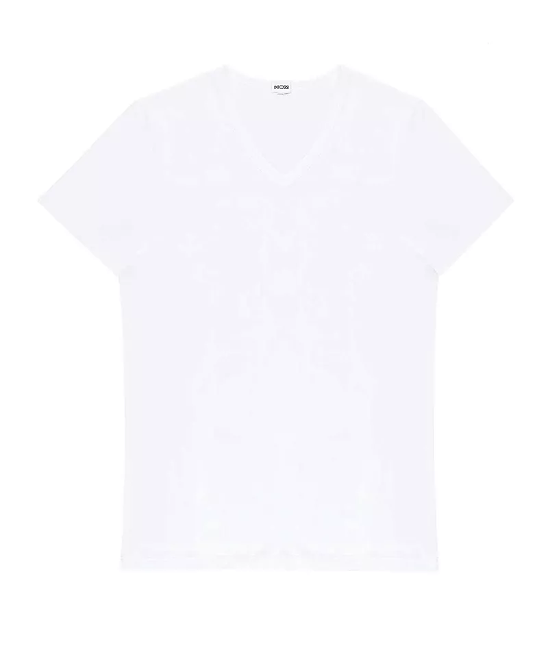 Hom Supreme Cotton V-Neck T-Shirt