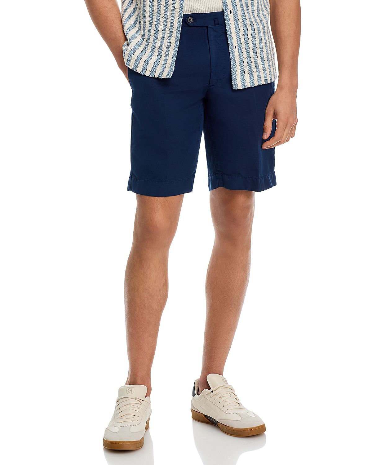 Slowear Incotex Linen & Cotton Garment-Dyed 10 Chinolino Short
