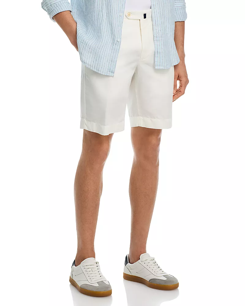 Slowear Incotex Linen & Cotton Garment-Dyed 10 Chinolino Short