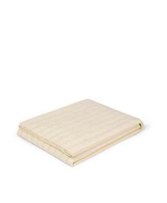 Slumber Stripe Cotton Flat Sheet